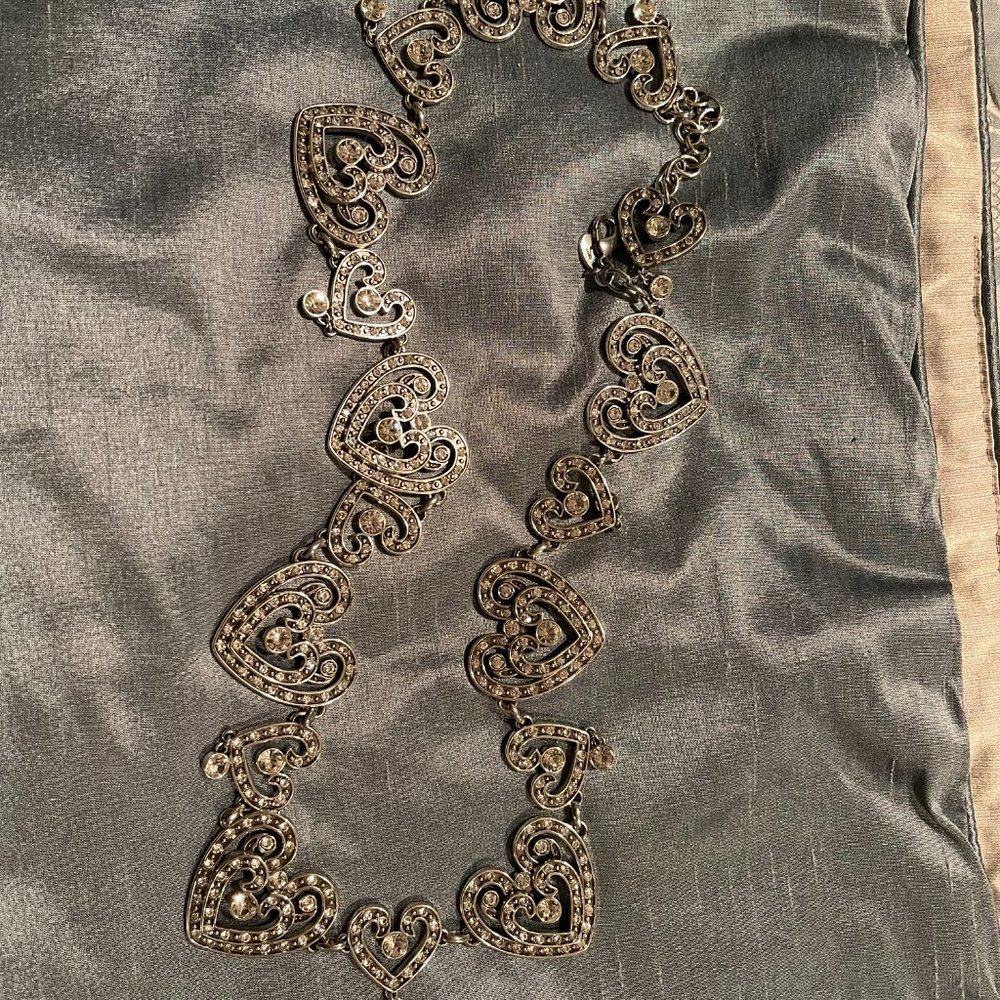 Brighton Chain Heart Classic Belt